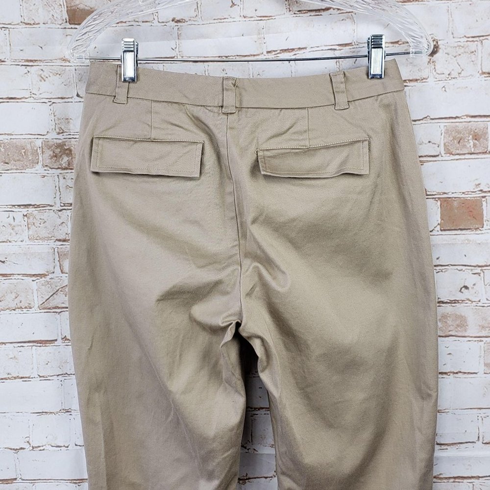 The Limited 6 Khaki Tan Stretch Straight Leg Pants - Picture 4 of 9